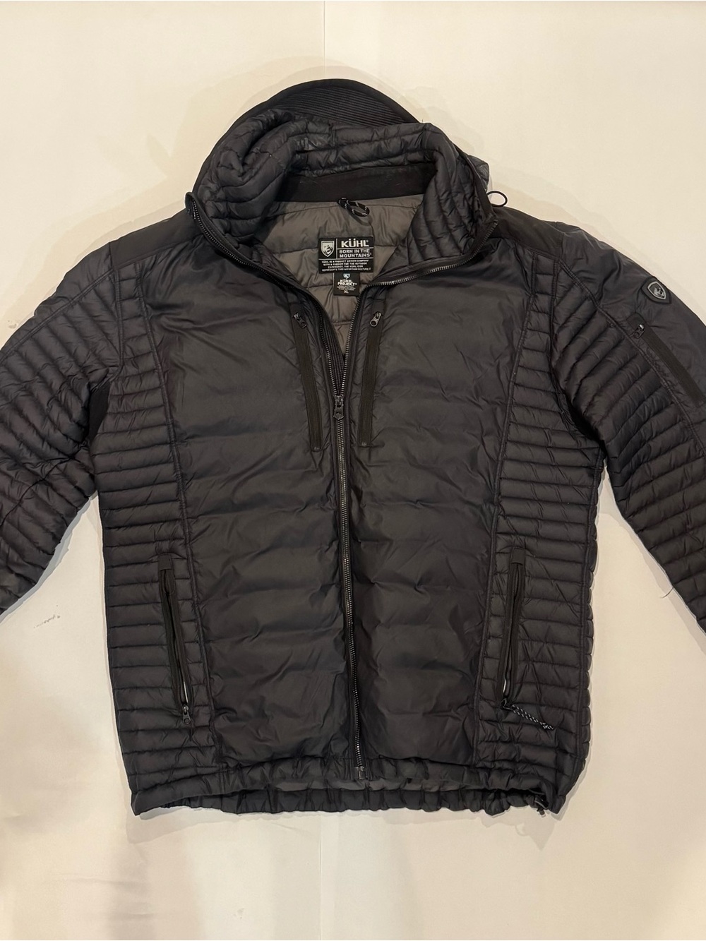Men’s Black Insulated Quilted Jacket